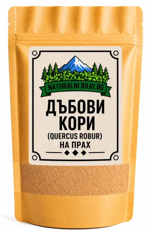 Дъб – кора, на прах (Quercus robur)
