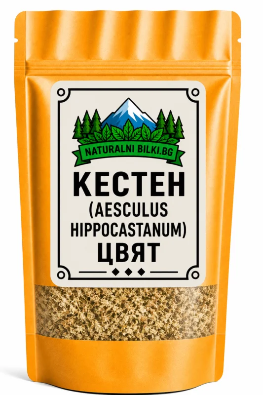 Конски кестен – цвят, рязан (Aesculus hippocastanum)