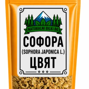 Софора, японска акация – цвят, рязан (Sophora japonica)