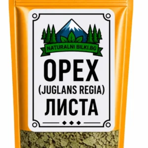Орех – листа, рязан (Juglans regia)