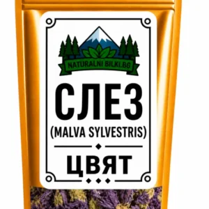 Слез – цвят, рязан (Malva sylvestris)