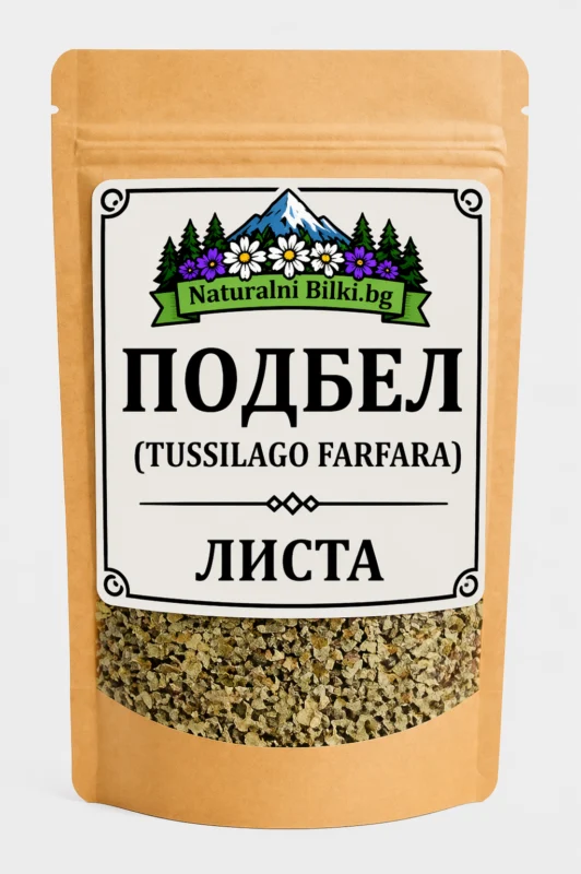 Подбел – листа, рязан (Tussilago farfara)