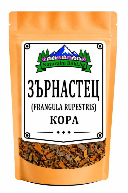 Зърнастец (крушина) – кора, рязан (Frangula rupestris)