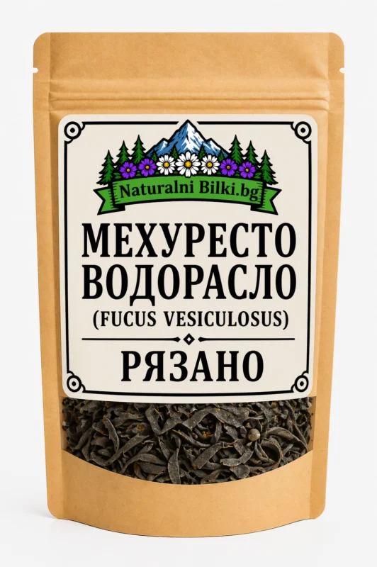 Мехурчесто водорасло (фукус) – цели (Fucus vesiculosus)