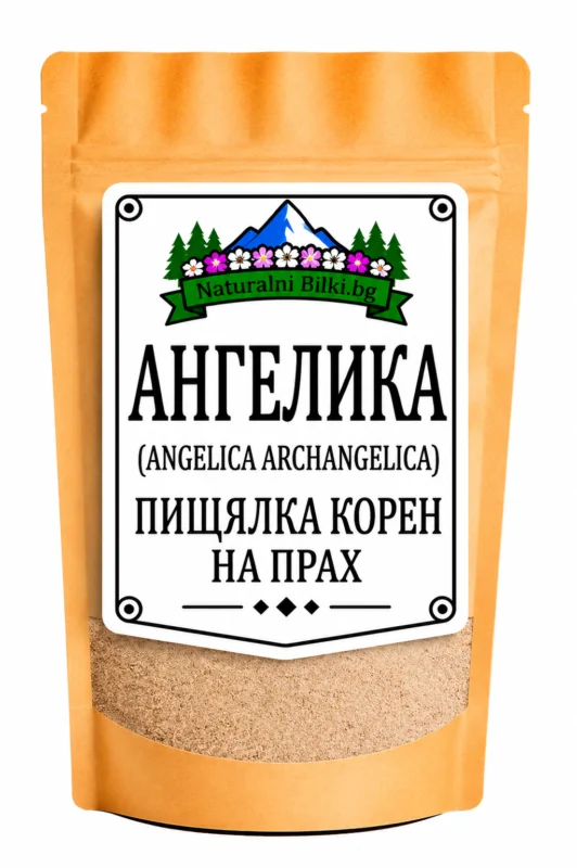 Ангелика (пищялка) – корен, на прах (Angelica archangelica)