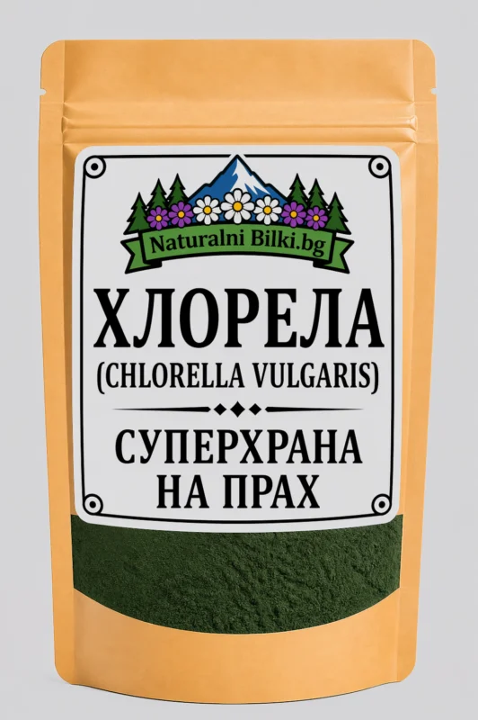 Хлорела – на прах (Chlorella vulgaris)