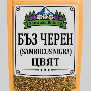 Черен бъз – цвят, рязан (Sambucus nigra)