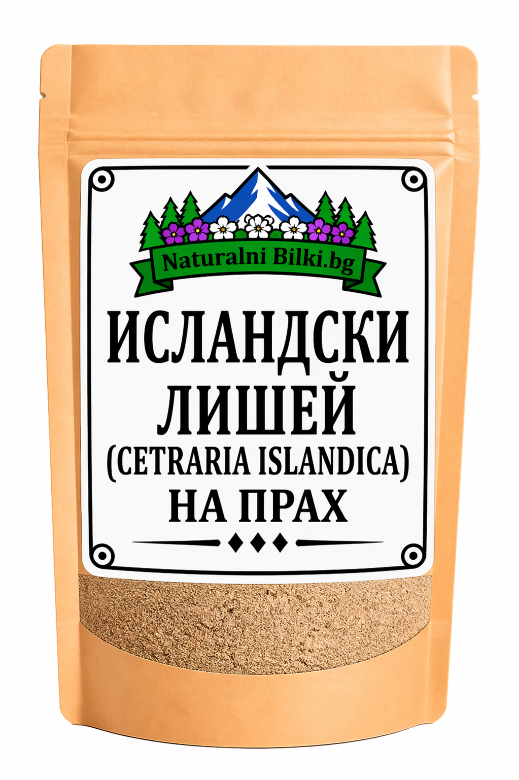 Исландски лишей – на прах (Cetraria islandica)