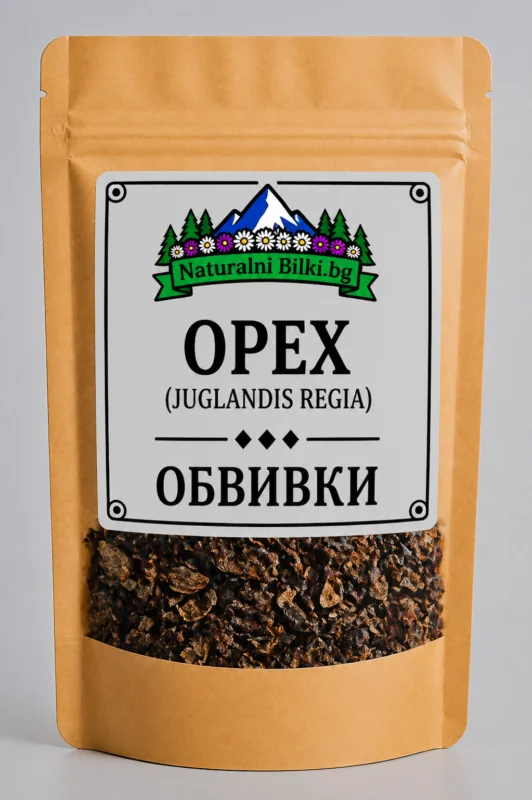 Орех – зелена обвивка, рязан (Juglans regia)