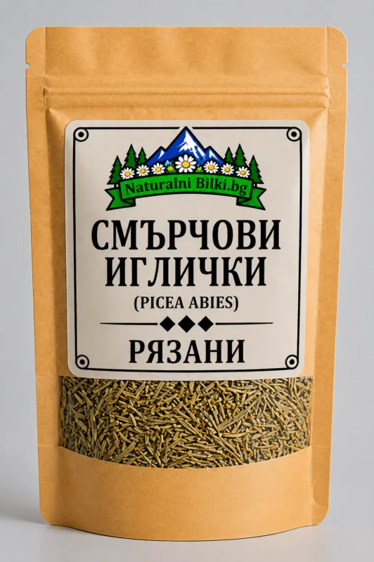 Смърчови иглички – листа, рязан (Picea abies)