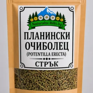 Планински очиболец – стрък, рязан (Potentilla erecta)