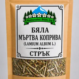 Бяла мъртва коприва – стрък, рязан (Lamium album)