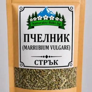 Пчелник (бял оман) – стрък, рязан (Marrubium vulgare)