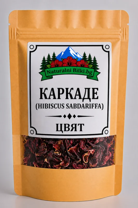 Каркаде (хибискус) – цвят, цели (Hibiscus sabdariffa)