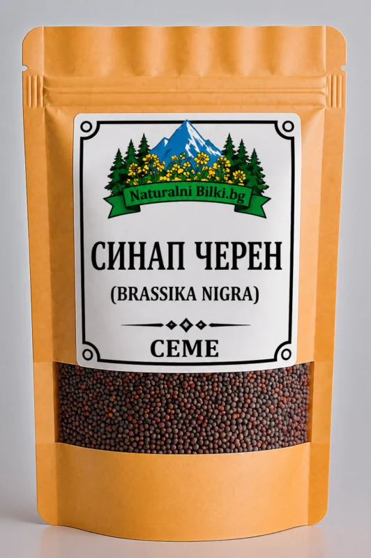 Черен синап – семена, цели (Brassica nigra)