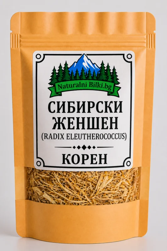 Сибирски женшен, елеутерокок – корен, рязан (Eleutherococcus senticosus)