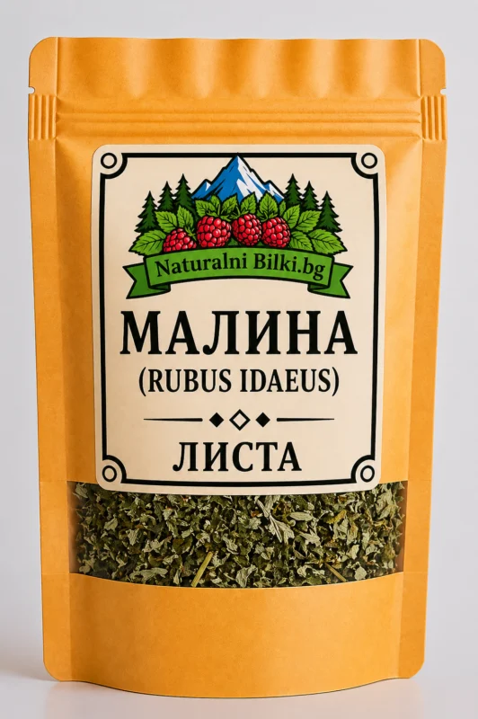 Малина – листа, рязан (Rubus idaeus)
