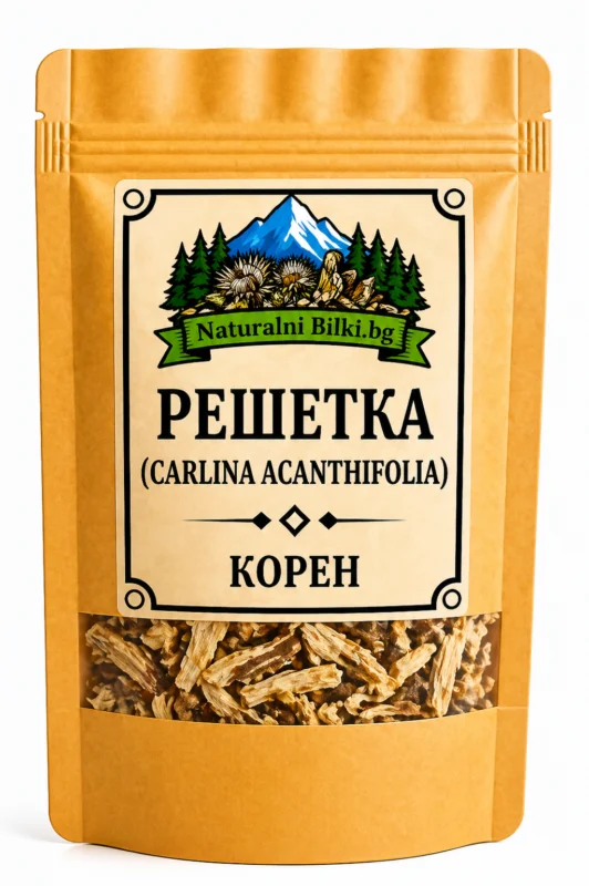 Решетка, карлина – корен, рязан (Carlina acaulis)