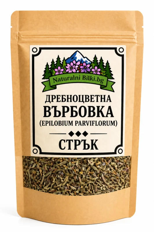 Дребноцветна върбовка – стрък, рязан (Epilobium parviflorum)