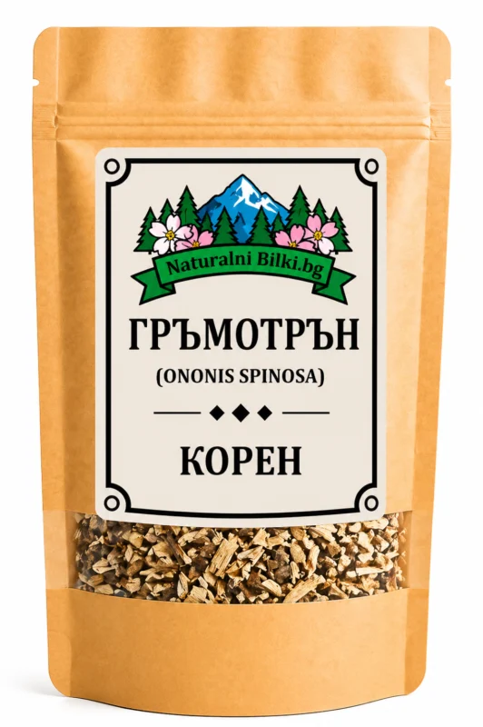 Гръмотрън (ононис) – корен, рязан (Ononis spinosa)
